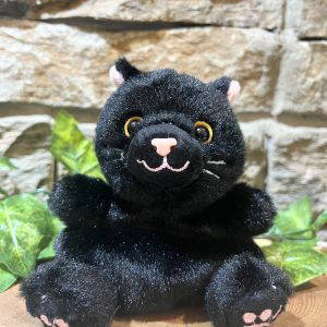 Little Black Cat Plushy Palm Pal