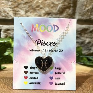 Star Sign Mood Necklace - Pisces
