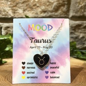 Star Sign Mood Necklace - Taurus