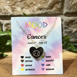 Star Sign Mood Necklace - Cancer