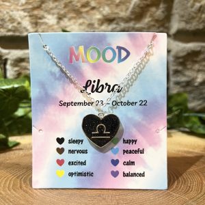 Star Sign Mood Necklace - Libra