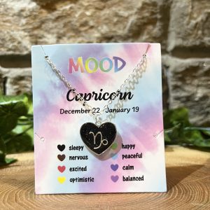 Star Sign Mood Necklace - Capricorn