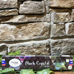 Black Crystal Incense Sticks