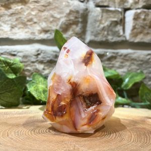 Carnelian Crystal Flame 8cm