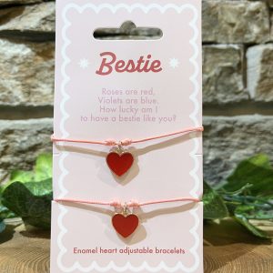 Bestie Love Heart Bracelet Set of 2