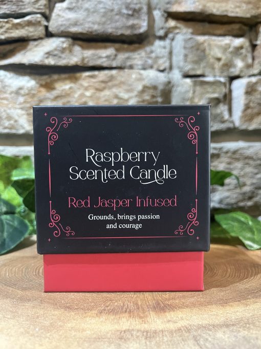 Raspberry Love Potion Crystal Candle