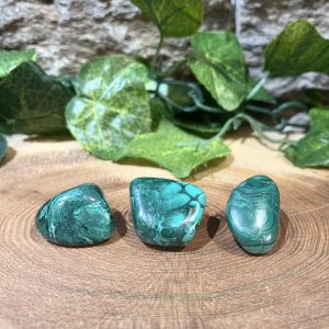 Malachite Tumble Crystal 3cm