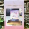 Dream Believe Achieve Affirmation Cards With Stand