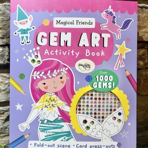 Magical Friends Gem Art Activity Book