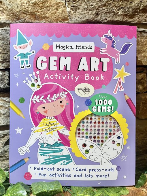 Magical Friends Gem Art Activity Book