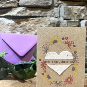 Watch Me Grow Seed Card