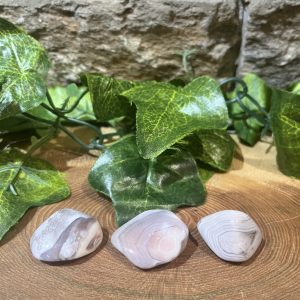 Botswana Pink Agate Crystal Tumble 2cm