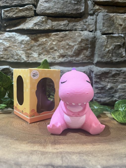 Squishy Dinosaur Pink
