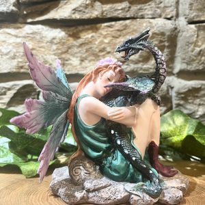 Sleeping Fairy & Dragon Ornament