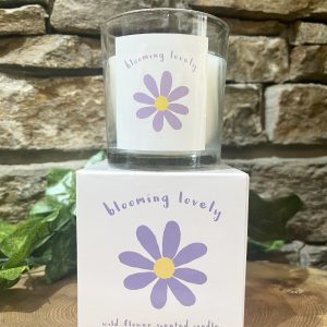 Blooming Lovely Wild Flowers Candle