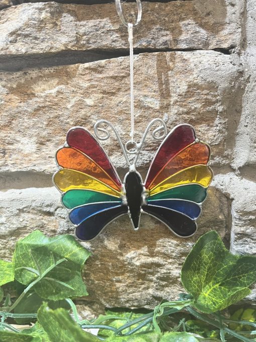 Rainbow Butterfly Suncatcher