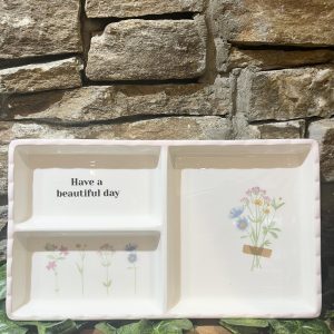 Floral Trinket Tray
