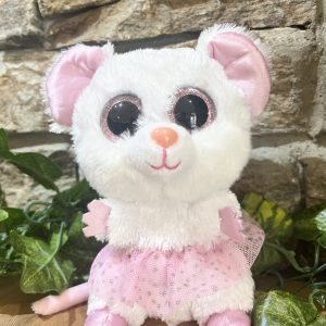 TY Beanie Mouse Ballerina Plush