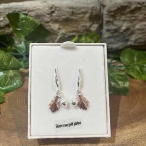 Oak Leaf & Acorn Earrings