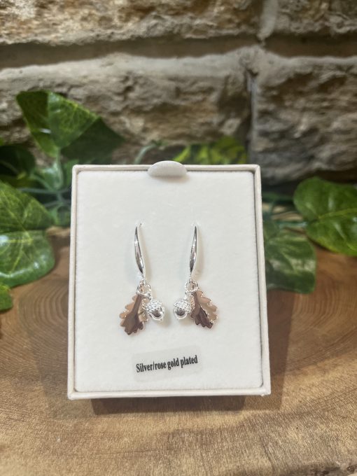 Oak Leaf & Acorn Earrings