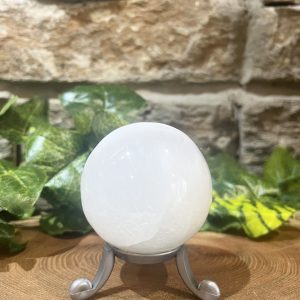 Selenite Crystal Sphere 2”