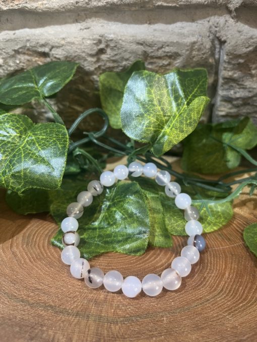 Flower Agate Crystal Bracelet