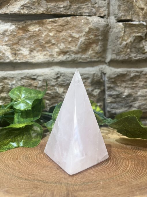 Rose Quartz Crystal Pyramid 8cm