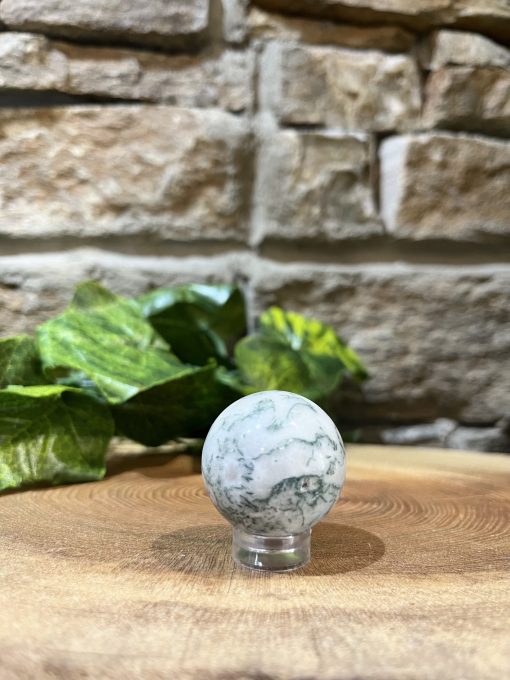 Tree Agate Crystal Sphere 3cm