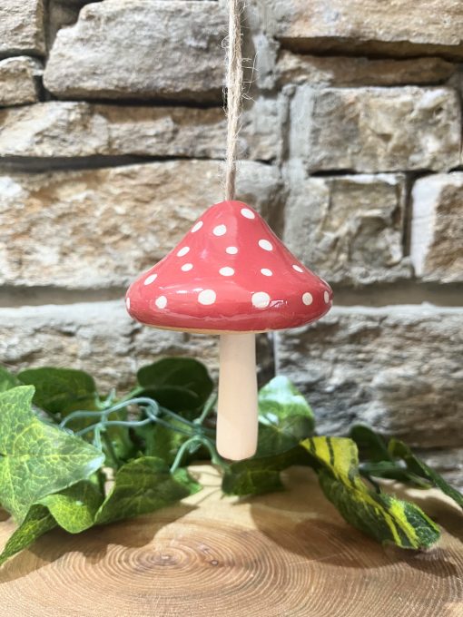 Pottery Mushroom Chime