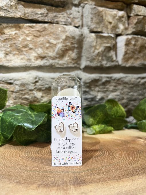 Friendship Heart Earrings
