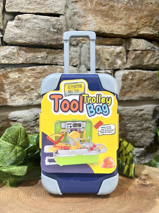 Tool Trolley Play Set Blue