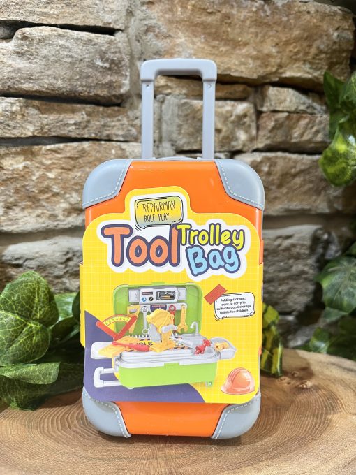 Tool Trolley Play Set Orange