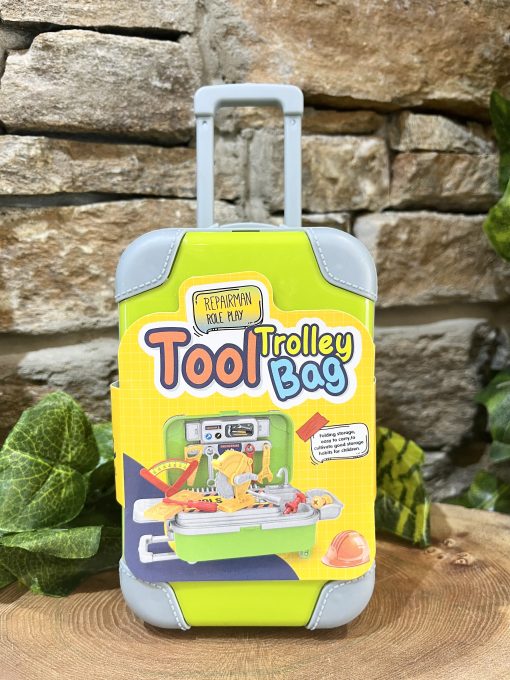Tool Trolley Play Set Green