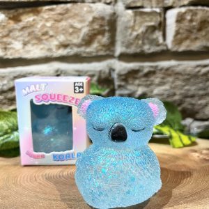 Squishy Glitter Koala Blue