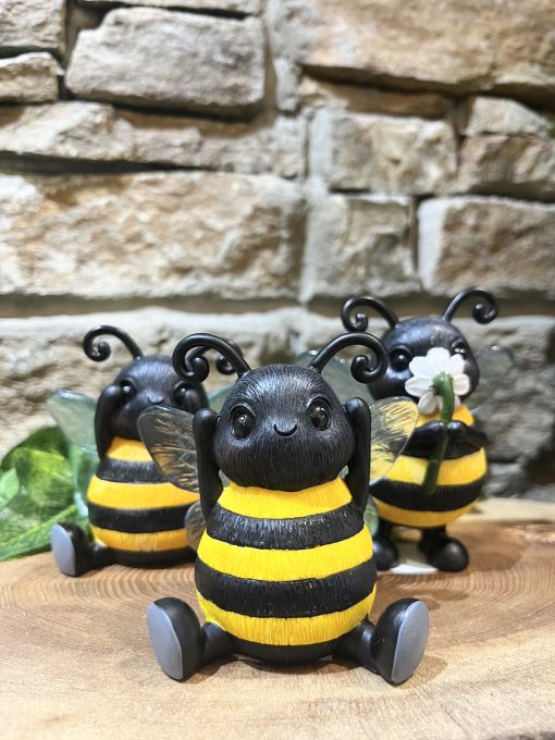 See No Hear No Bee Trio Ornaments - Image 3