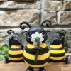 See No Hear No Bee Trio Ornaments