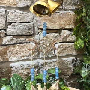 Triple Moon Witches Bells Chime