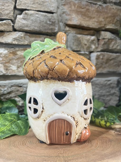 Acorn House T Light Holder