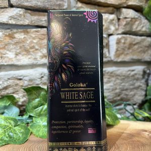 Spirit Animal Wolf White Sage Incense Shots