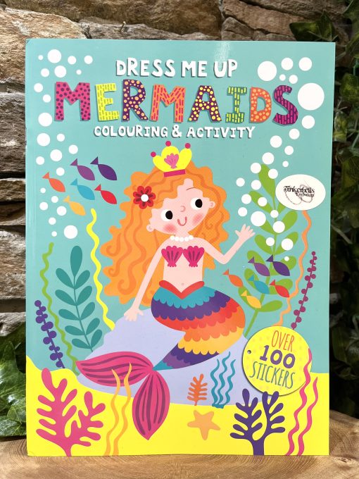 Dress Me Up Mermaid Sticker Book