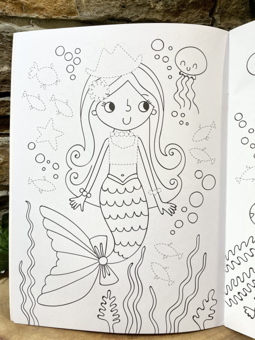 Dress Me Up Mermaid Sticker Book - Image 2