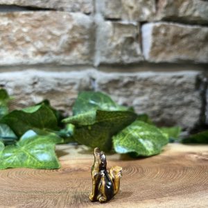 Tiger Eye Crystal Wolf 2.5cm