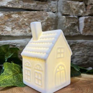 Ceramic White LED House