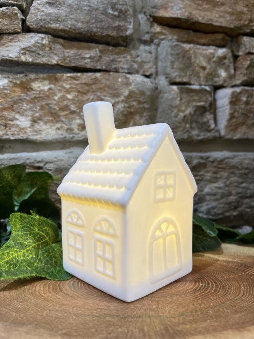 Ceramic White LED House