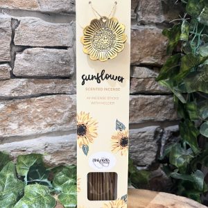 Sunflower Incense Sticks Set