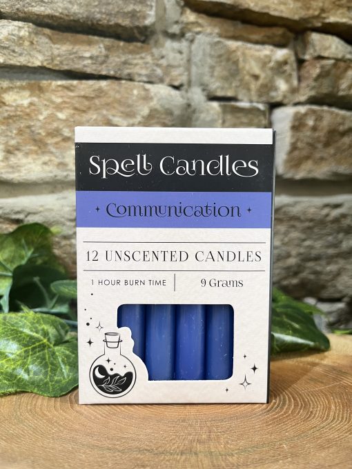Magic Spell Candles Blue Communication