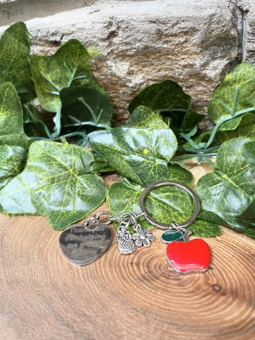 Teacher Keyring Helping Me Grow