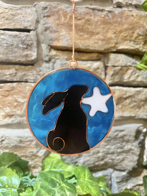 Star Gazing Hare Suncatcher