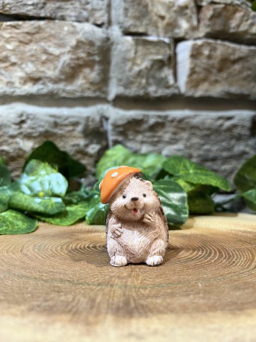 Miniature Hedgehog Toadstool Hat