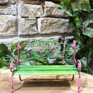 Metal Vine Bench
